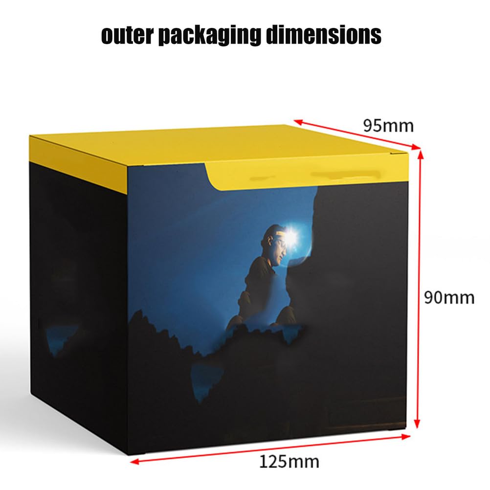 10W Haute Puissance Longue durée de Vie, capteur de Terrain d'urgence tête Porter Grande Tasse de lumière Nuit pêche minière Lampe adaptée à L'Aventure Sauvage