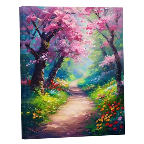 数字油絵夢 2025 Paint by Numbers 風景大人初心者簡単手芸 DIY キットホーム オフィス装飾プレゼント 100x130cm Y#B489