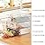 Mano Fridge Drawer Pull Out Stackable Bins with Handle Clear Refrigerator Drawers Organizer Food Storage Container Box with Dividers Plastic Produce Saver for Pantry, Cabinet, Kitchen, Clothes?4Pack?