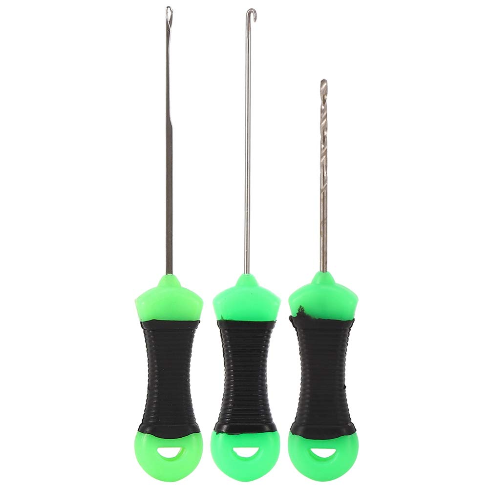 Fishing Lure Needle, Round Handle Fishing Bait Rig, Carp Stainless Steel for Carp Catfish-image-36