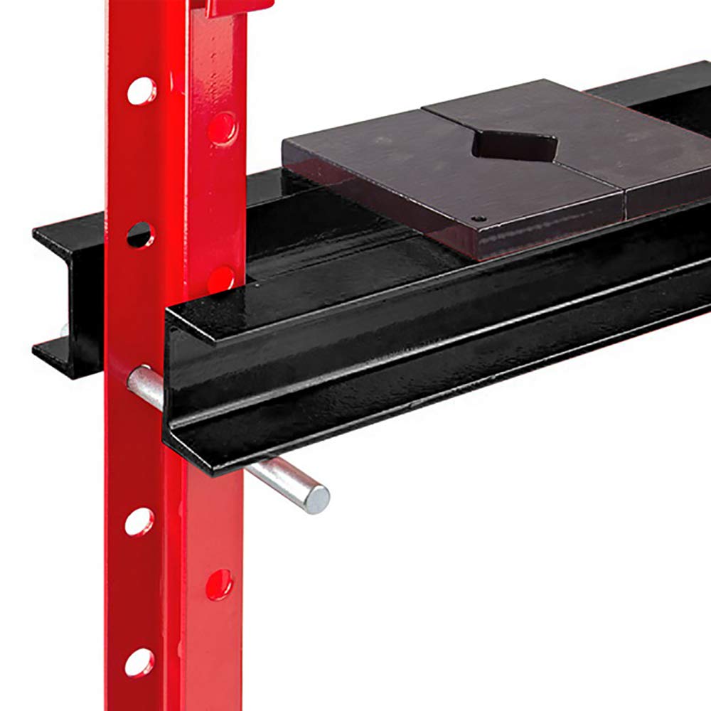 PRESSA IDRAULICA OFFICINA 12'000KG 12T COLONNA BANCO PRESSATRICE STRETTOIA MORSA CUSCINETTO CRIC SPINGI FORZA