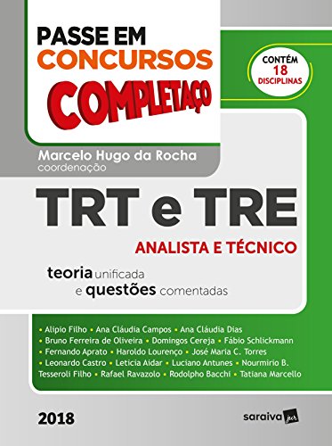 TRT e TRE: analista e técnico