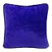 Decorativo divano cuscino blu royal Home Decor throw Pillow case Velvet 30,5 x 30,5 cm pollici, Velluto, Royal Blue, 12" x 12" Inches
