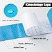 Kinesiology Tape (2/Pack) for Sports and Recovery, Water Resistant, Latex Free Premium Elastic Cotton Athletic Tape by Weltroice (2/Pack, 16.4FT Each, Blue)