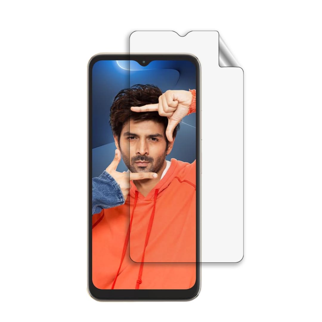 Scratchgard Original Anti-Bubble & Anti-Fingerprint Ultra Clear Flexi Not Glass (PPE Film) Screen Protector Compatible For Lave Blaze Pro 5G