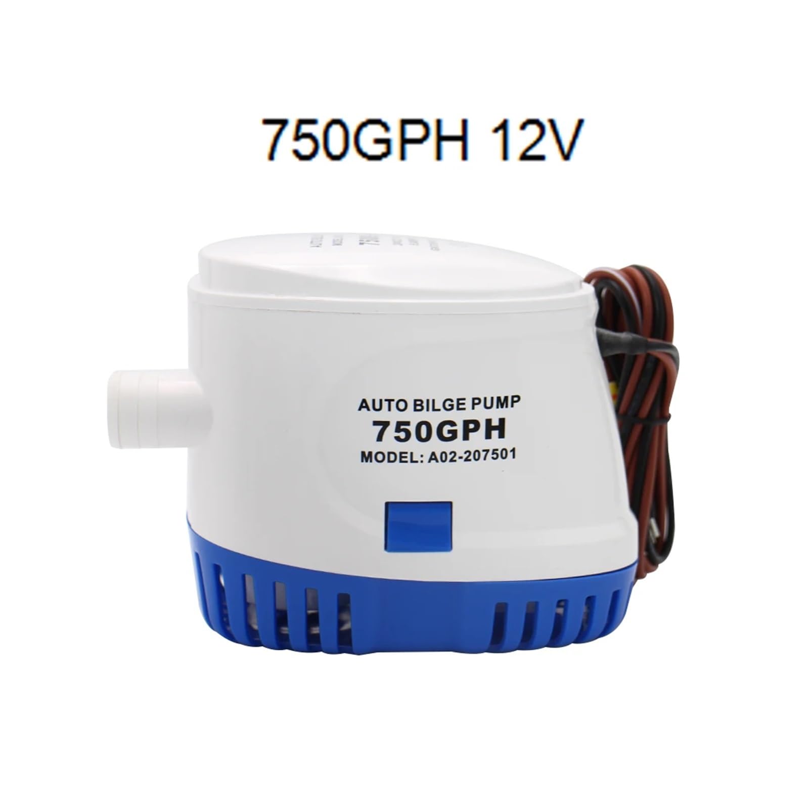1pc DC 12V /24V Pompa di sentina automatica sommergibile for barche Acqua 750GPH(12V)