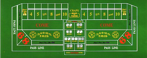 Brybelly Craps Layout