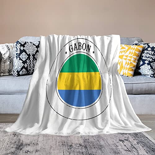 Couverture de lit en flanelle Gabon pour vos soirées cocooning sur le canapé - 6