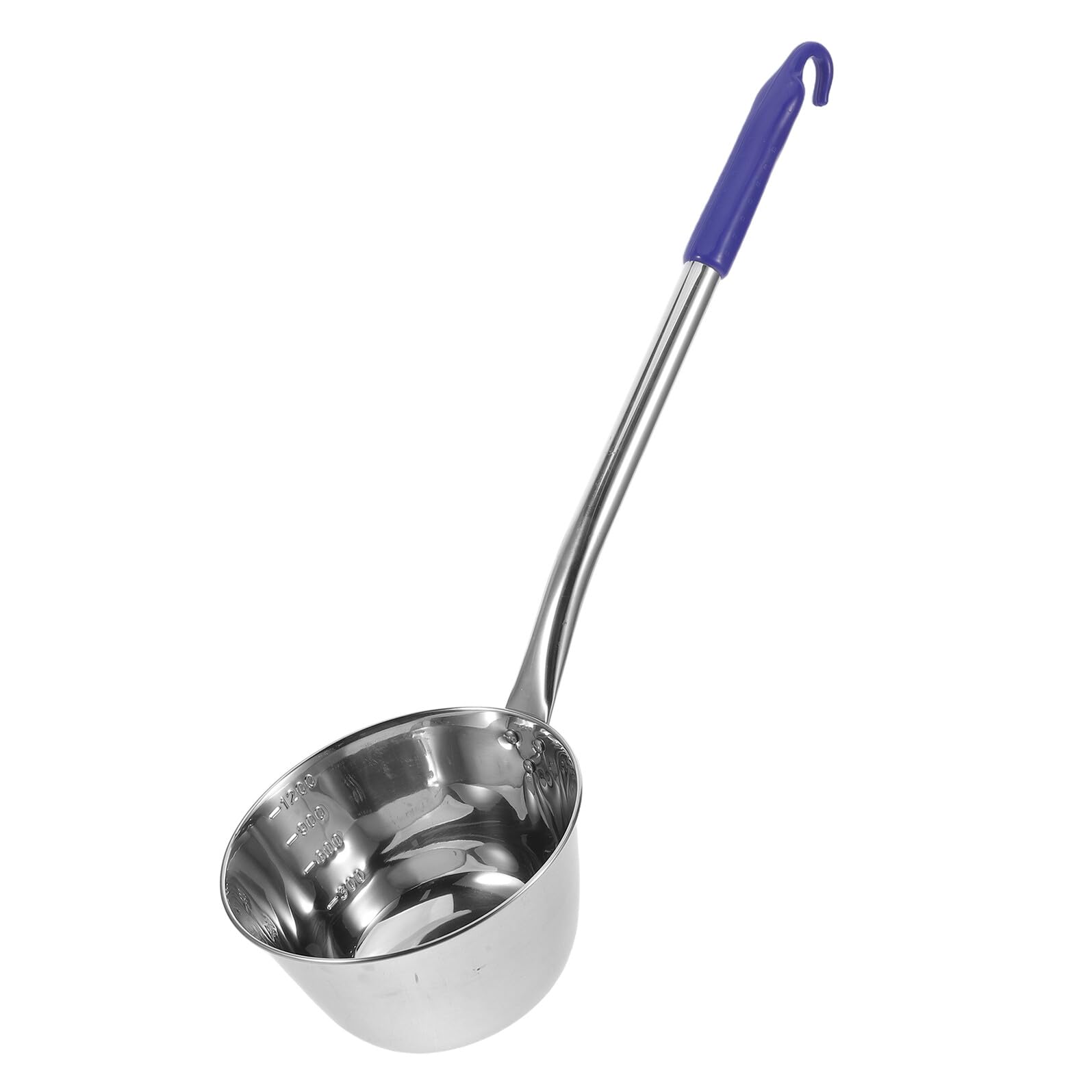 Cucharón de Agua de Acero Inoxidable con Mango para Cocina y Baño Resistente Manchas Versátil para Sopa Limpieza y Baño Diseño Ergonómico para Uso Cómodo