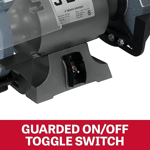 Miniatura 3 de JET 577102 JBG-8A amoladora de banco de 8 pulgadas