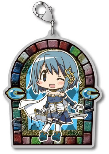 未開封】 まどマギ ステンドグラスチャーム 全5種 まどかマギカ10 魔法