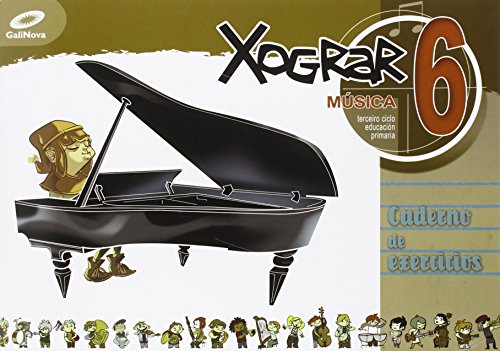 Portada de 6º Primaria Música Xograr: Caderno 6