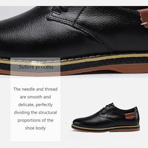 Mens Casual Oxford Shoes Comfort Walking Sneakers for Male Slip-On Fashion Business Work Office Dress Shoes3