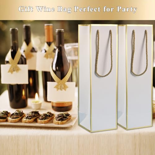 Miraclekoo GOLDFOILWWINEBAG Wine Gift Bag For Wine Bottles thumb #6