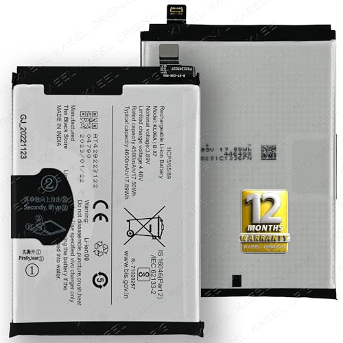 Image of B-X7 Battery for Vivo V27 Models: V2231, V2246 | Vivo V27 Pro Model: V2230-4600mAh - 12-Month Warranty* (Noble Black, V2231)