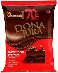 Chocolate em Pó 70% Cacau Dona Jura 500Gr - Cacau Foods