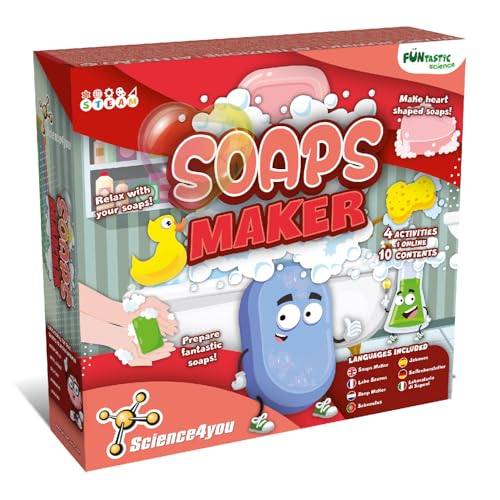 Science4you Fábrica de Jabones para Niños y Ninãs 8 9 10 11...