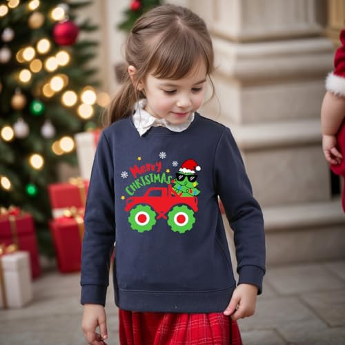 Boys Girls Christmas Sweatshirt Toddler Kids Ugly Xmas Sweater Style Santa Shirt Tops Clothes 1-7 Years 4 Boys Girls Christmas Sweatshirt Toddler Kids Ugly Xmas Sweater Style Santa Shirt Tops Clothes 1-7 Years - Image 5