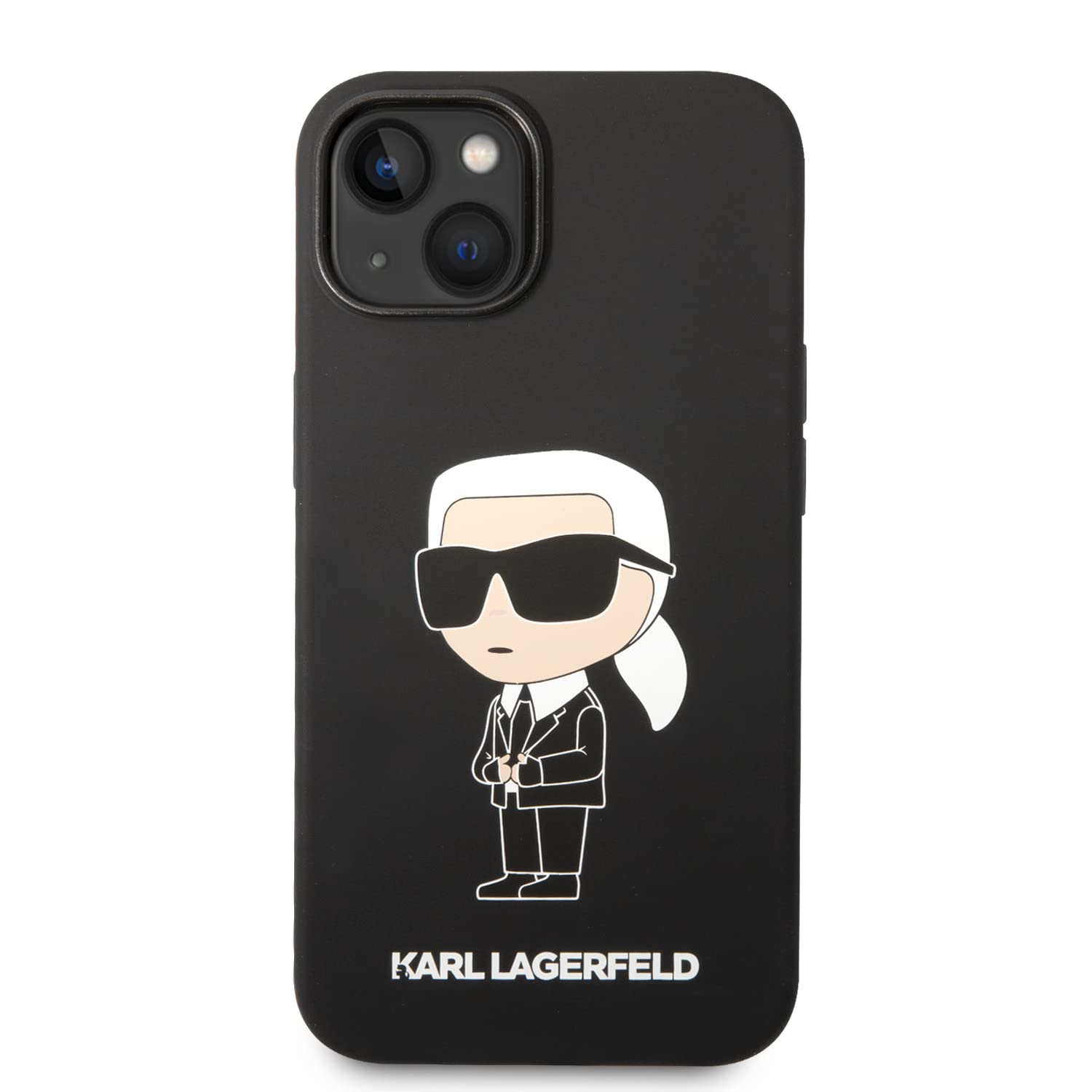 Funda Tipo Tarjeta Para IPhone 14 Plus +, Película 3D, Color Negro