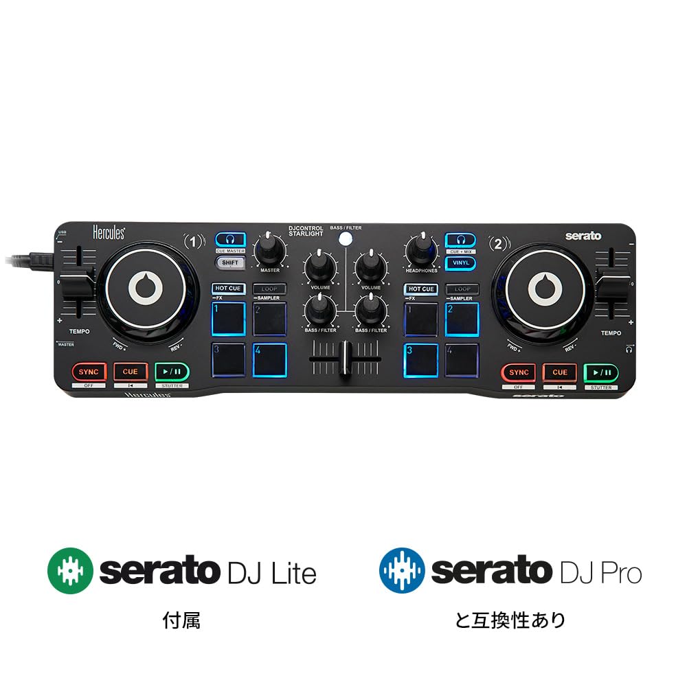 Amazon | 【国内正規品】Hercules(ハーキュリーズ) DJControl