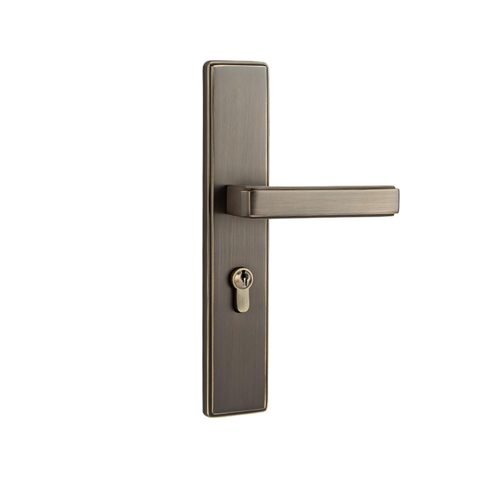 Poignée de porte de chambre en cuivre pour une ambiance zen et chaleureuse