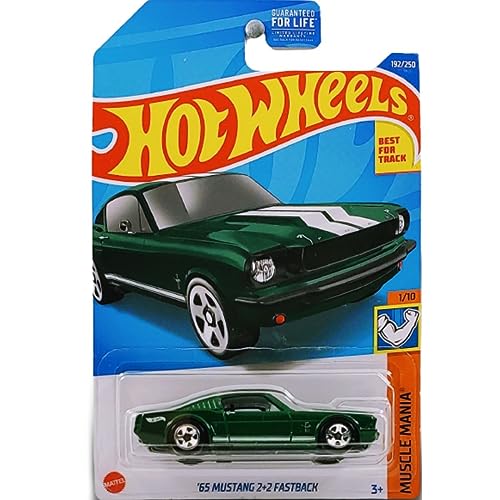 Hot Wheels 2022 - '65 Mustang 2+2 Fastback Muscle Mania miniatura 6