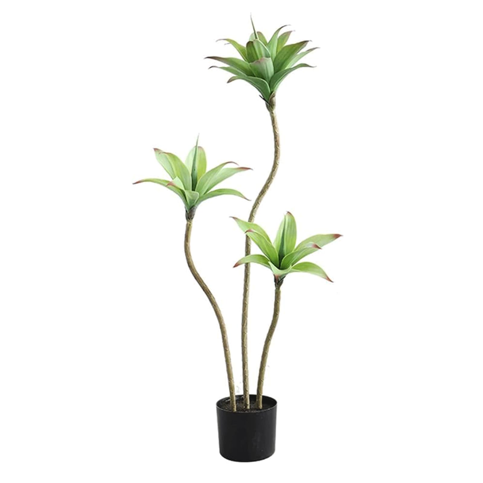 GLJTUO fake tree Fake Tree Artificial Water Lilies Trees In Pot Floor-to-ceiling 130cm/4.2ft Simulation Tree For Indoor Outdoor Faux Tree Realistic Design