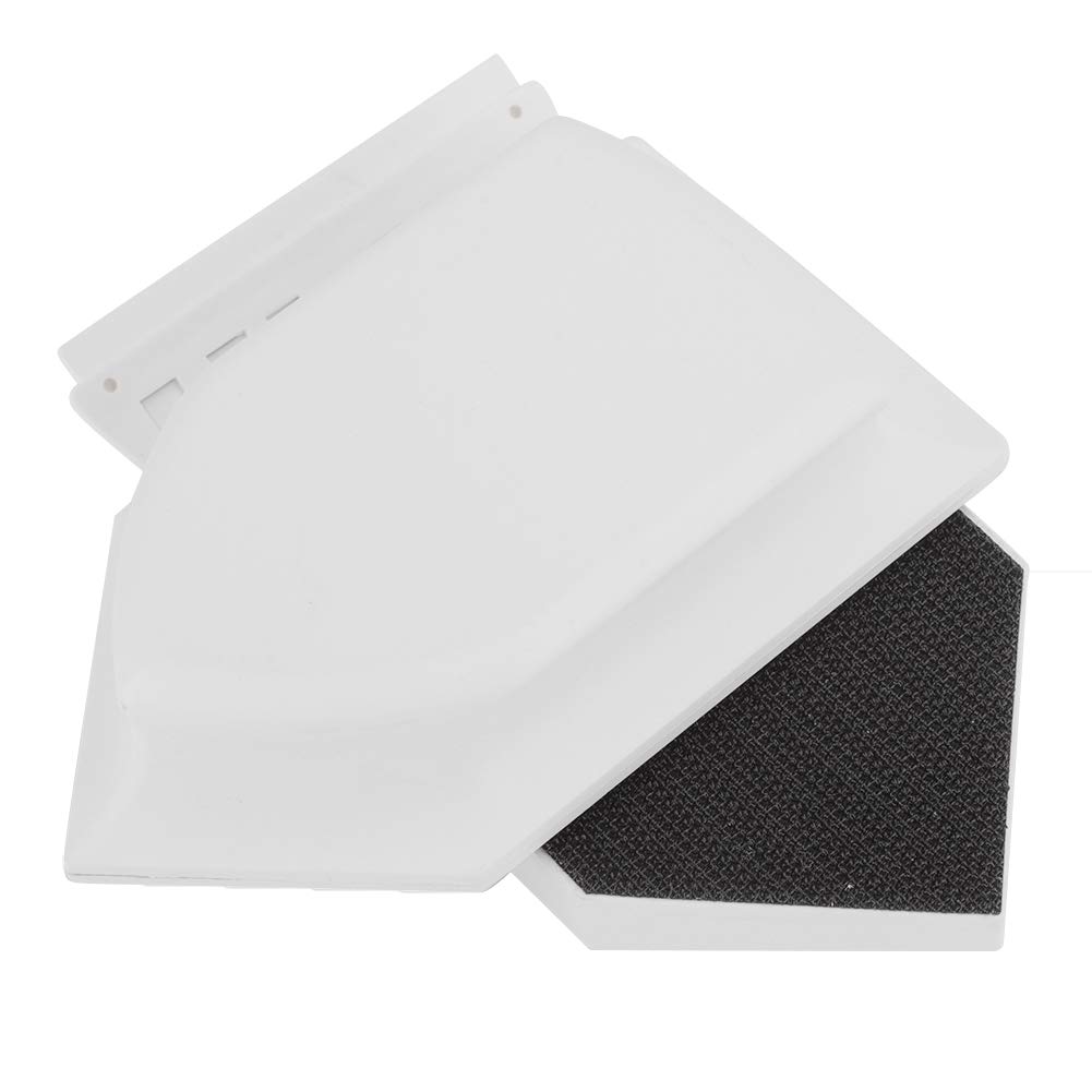 Qini Aquarium Magnetic Brush, Fish Brush, Polymer Alga for Fish Stubborn Stains Algae Clean(Pet Sound-Magnetic Brush-Medium)