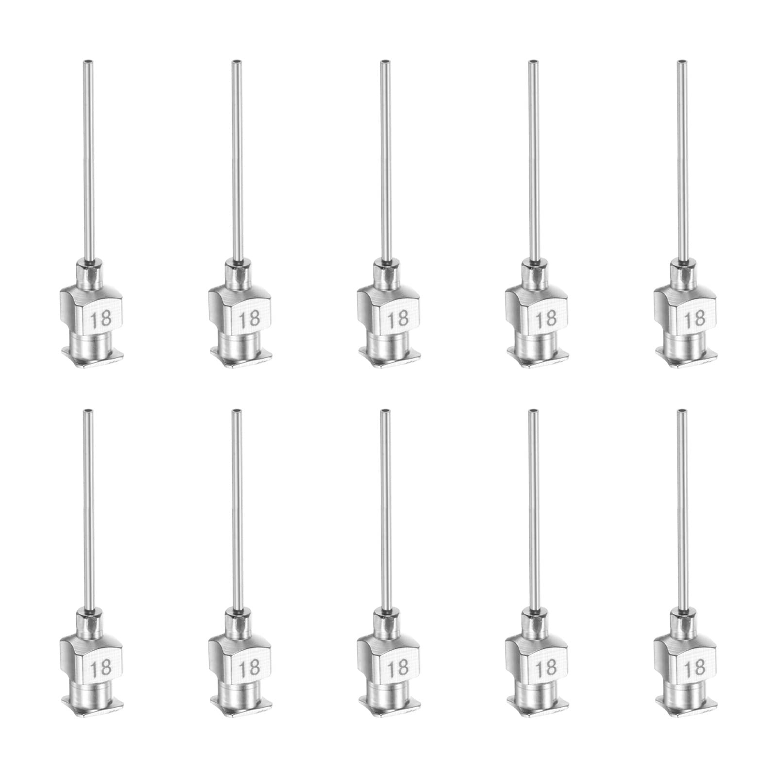 HARFINGTON 10pcs 20Gauge Stainless Steel Dispensing Needles, 1" All Metal Glue Needle Tube Blunt Tips Luer Lock for Thick Liquids, Ink, Glue, Lab Use — Amazon image 8