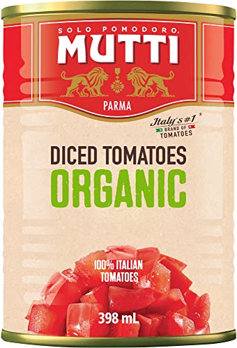 Mutti Organic Diced Tomatoes (Polpa Pezzi), 14 oz. | 6 Pack | Italy’s #1 Brand of Tomatoes | Fresh Taste for Cooking | Canned Tomatoes | Vegan Friendly & Gluten Free | No Additives or Preservatives image 3