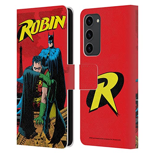 Funda tipo libro Samsung S23+ 5G Batman y Robin carcasa coleccionista DC