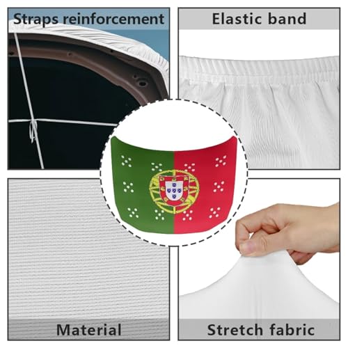 Image of Renewold Portugal National Flag Hood Covers for Cars Hood Cover Protector Outdoor Daily Holiday Camping Decor Wrap Blanket Women Men Winter Spring Fall Summer Automotive Exterior Accessories