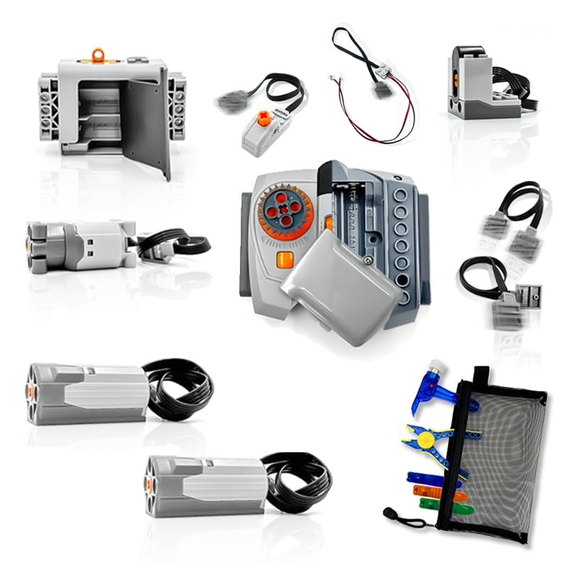 10-in-1 Motor Kit Compatible with Major Brand, Motor Set with Powerful  Motors, Advanced Control Functionality, Ultimate Compatibility, with  Building