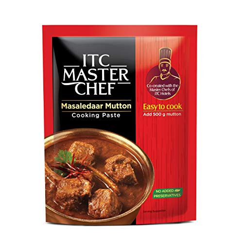 ITC Master Chef Masaledaar Mutton Cooking Paste 80g, Ready to Cook Spice Mix, Easy to Cook Masala Mix