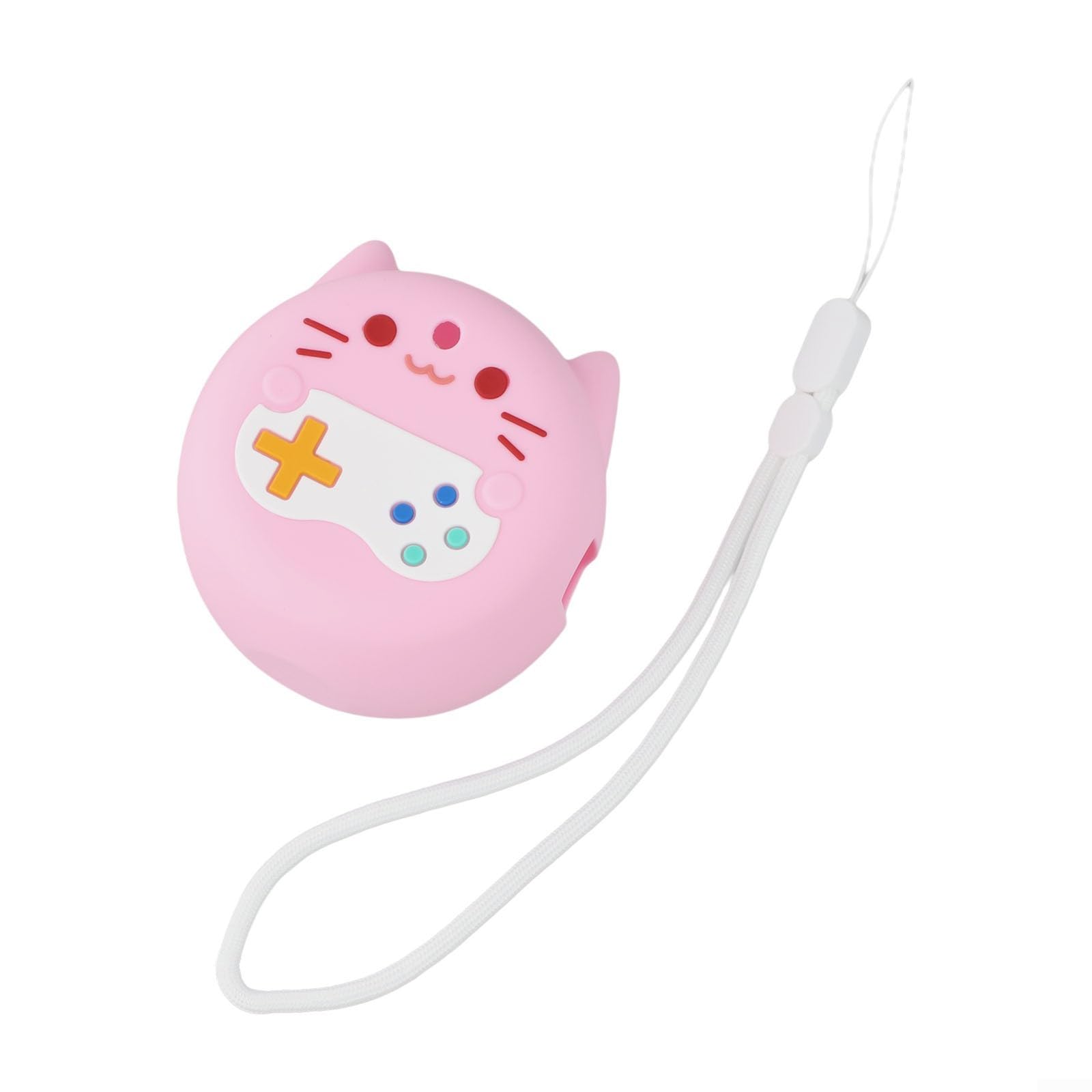 Soft Silicone Case for Punirunes Virtual Pet Designed for Robust Protection and Easy Carrying (Pink)
