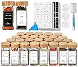 【100% Zufriedenheits-Service】: Wenn Sie versehentlich ein Glas Zerbrechen, Ein Etikett Beschädigen Oder En Deckelteil Verlieren, Kontaktieren Sie uns Bitte. Bitte Kontaktieren Sie uns, Wir Bieten 1 Kostenloses Zubehör und Etiketten