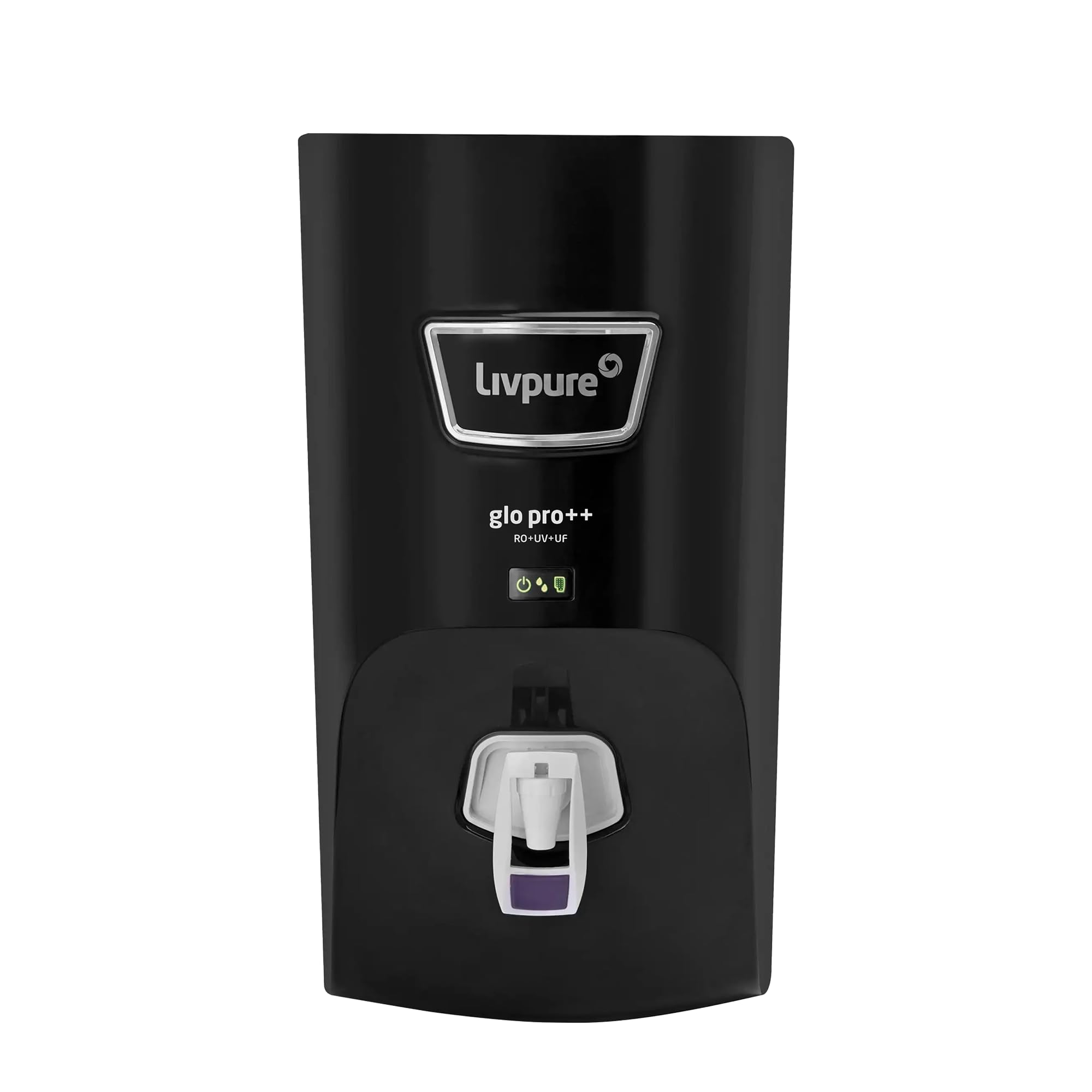Livpure GLO PRO++ RO+UV+UF | Water Purifier for Home - 7 L Storage | Free Standard Installation | Suitable for Borewell, Tanker, Municipal Water | Black-image-33