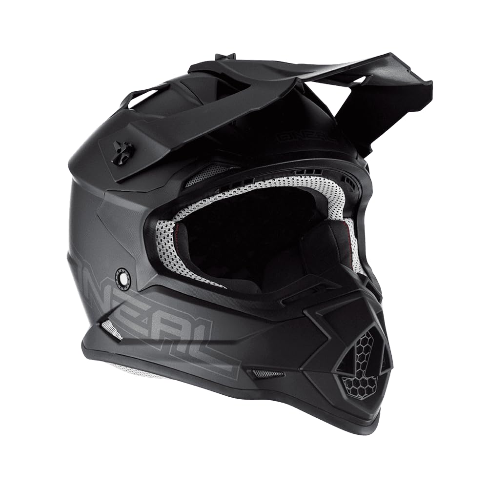 O'NEAL | Casco de Motocross | MX Enduro | Carcasa de ABS, Norma de Seguridad ECE 22.06, Ventilaciones para una refrigeración óptima | Casco 2SRS V.23 | Adulto