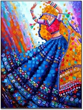ToMart Art Poster Painting Dancing Girl Poster Printing Wall Art Canvas Painting Posters And Prints Wall Art Pictures for Living Room Bedroom Decor 16x20inch(40x51cm) Unframe-style-1