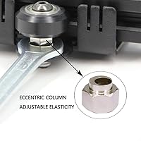 Vista 9 de Zeberoxyz Placa de soporte de extrusora de engranajes dual de accionamiento directo, filamentos flexibles de impresión fácil para impresora 3D