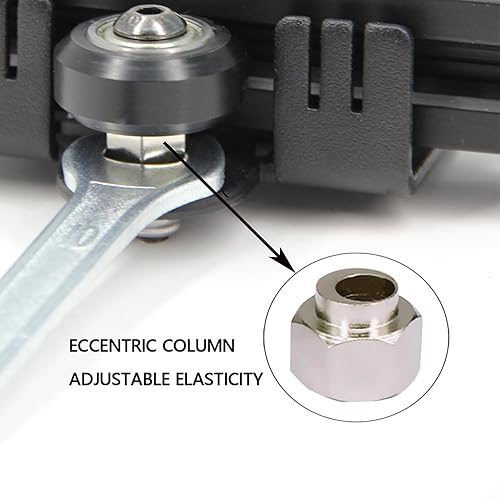 Miniatura 9 de Zeberoxyz Placa de soporte de extrusora de engranajes dual de accionamiento directo, filamentos flexibles de impresión fácil para impresora 3D