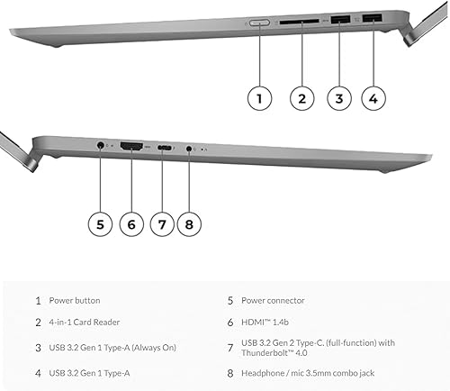 Miniatura 6 de Lenovo Flex Business 2.5K 16" 2-en-1 Laptop 2 en 1, pantalla táctil, procesador Intel Core i7-1255U, 16 GB RAM, 512 GB SSD, KB retroiluminado,