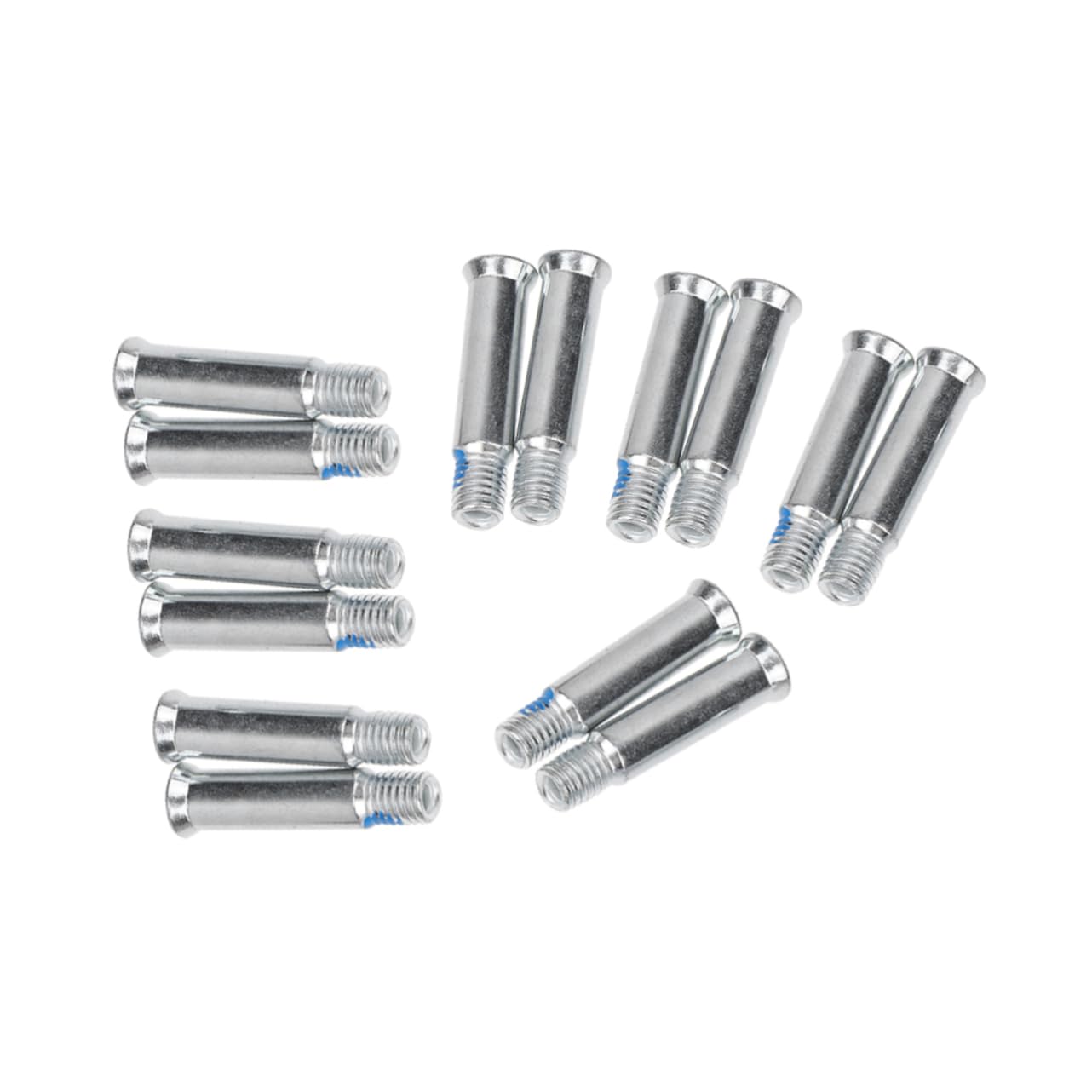 VANZACK 14pcs 35mm Skateboard Hardware Roller Skate Screw Axle Nuts Universal Fit for Roller Skates