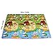 SIMPVALE Double-Sided Mats Foam Waterproof Baby Crawling Thickening Mat Drawing Alphabet Figures Animals Pattern 180cm x 120cm x1cm (70.86inch x 47.24inch x 0.4inch)