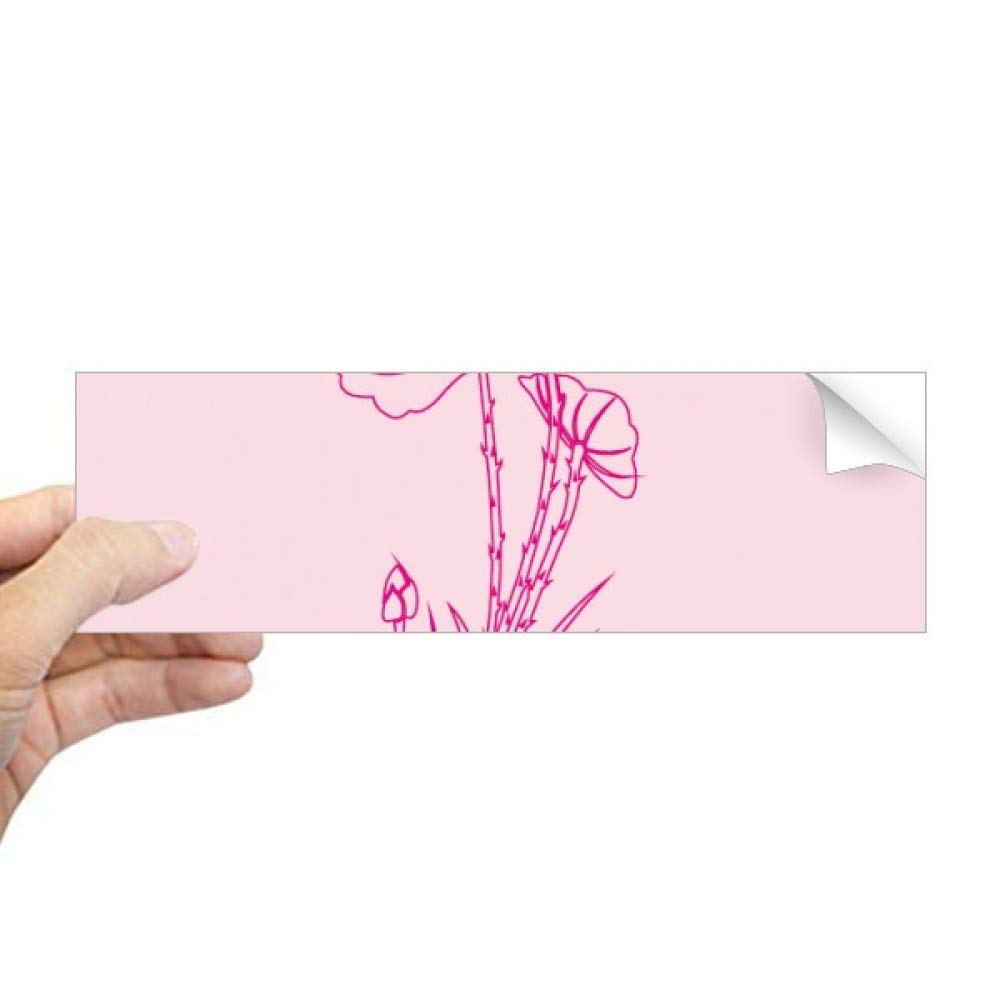 Fleur de lotus sticker rectangulaire pour fenêtre afin de créer un salon zen