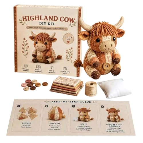 Kits de Acolchado para Adultos | Set Manualidades Costura A Mano Tema | Kits Manualidades | Para En El Hogar, Cumpleaños, Actividades Familiares, Talleres Escolares Y Labores Manuales, Y Viajes