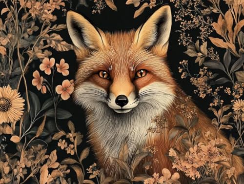 Peinture par numéro adulte avec acrylique kit complet de détente 50x60cm