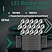 Riyhch LS1 Rocker Arms and Bolts with Trunion Kit Fit for LS2 LS6 LQ4 LQ9 LY5 LY6 LM7 4.8 5.3 5.7 6.0 L Engine Replace 10214664 12681275