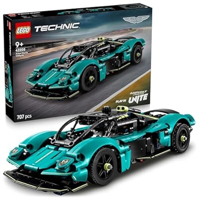 LEGO Technic Aston Martin Valkyrie Raceauto Speelgoed - Auto Bouwpakket voor Kinderen met V12-Motor en Openende Vleugeldeuren - Cadeau voor Jongens en Meisjes vanaf 9 Jaar - 42208