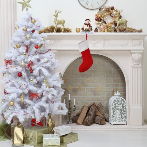 7 Inch Tall Led Snowman Stocking Holder #TOP4